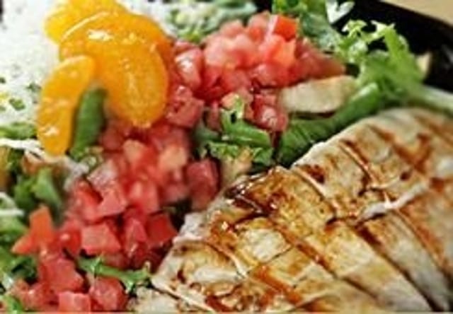 Grilled Chicken Breast Salad.