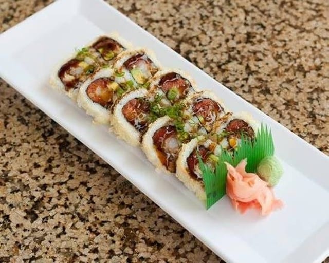 Spicy Crunchy Tempura Roll.