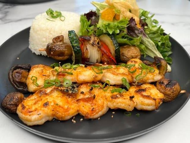 Shrimp Plate.